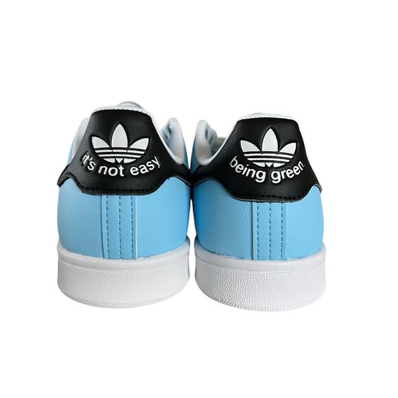 ADIDAS STAN SMITH DISNEY ALADDIN Genie Sneaker 5.5Y / 7 Woman Blue White NEW - Picture 5 of 12